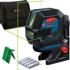 BOSCH GCL 2-50 G + RM 10 Nivela laser verde cu linii (20 m) + Suport professional