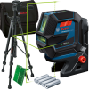 BOSCH GCL 2-50 G + RM 10 + BT 150 Nivela laser verde cu linii (20 m) + Suport professional + Stativ