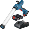 BOSCH GCG 18V-600 (SOLO) Pistol pentru silicon Li-ion cu 2 acumulatori Li-Ion, 18V, 2Ah + Incarcator de 2Ah