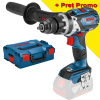 BOSCH GSB 18V-110 C (SOLO) Masina de gaurit cu percutie brushless Li-Ion, 110Nm + L-BOXX, fara acumulator in set
