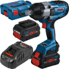 BOSCH GDS 18V-1050 H Surubelnita cu impact cu 2 acumulatori Li-Ion, 8Ah, 1050Nm, prindere 3/4