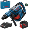 BOSCH GBH 18V-45 C Ciocan rotopercutor SDS-MAX brushless BITURBO, cu 2 acumulatori Li-Ion, 12Ah, 12.5J + Valiza