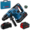 BOSCH GBH 18V-36 C Ciocan rotopercutor SDS-MAX brushless BITURBO, cu 2 acumulatori Li-Ion, 8Ah, 7J + Valiza