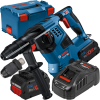 BOSCH GBH 18V-28 CF Ciocan rotopercutor brushless cu 2 acumulatori Li-Ion, 18V, 8Ah, 3.4J + Incarcator rapid + L-BOXX