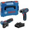 BOSCH  COMBO GSR 12V-15/GWS 12V-76 2X2AH