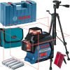 BOSCH GLL 3-80 + BT 150 Nivela laser cu linii (30 m) + Valiza + Stativ