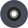 BOSCH  Disc evantai drept X451, pentru metal, aluminiu, inox si lemn, 125 mm, R80