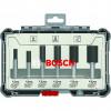BOSCH  Set 6 freze HM tija 8 mm