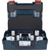 BOSCH  Set de 8 carote Progressor for Wood and Metal pentru electricieni 22/25/30/35/40/51/68/83 mm in L-BOXX