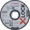 BOSCH  Set 25 discuri taiere inox si metal 125x1 mm cu X-LOCK