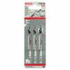 BOSCH T101D Set 3 panze Clean for Wood 100 mm