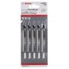 BOSCH T308BFP Set 5 panze Precision for Hard Wood 117 mm