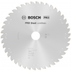 BOSCH  Disc PRO Steel Cordless 203x25.4x42T special pentru circulare cu acu