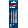 BOSCH T118EHM Set 3 panze EXPERT Stainless Steel (INOX) 83 mm