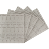 BOSCH  Set 5 plase de slefuit EXPERT 230x280 mm, R100, pentru slefuire manuala