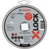 BOSCH  Set 10 discuri taiere inox 125x1.6 mm cu X-LOCK