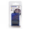 DREMEL  Set 7 burghie de precizie (628)