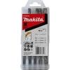 MAKITA  Set 5 burghie SDS-PLUS cu varf de centrare 6/8/10 mm