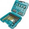 MAKITA  Set 34 biti, burghie beton, metal, lemn