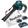 MAKITA DUB363PT2V Aspirator/suflator frunze cu 2 acumulatori Li-Ion, 2x18V, 5Ah + Incarcator dublu