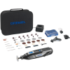 DREMEL 8240-3/45 Unealta multifunctionala cu acumulator 12V, 2Ah + 3 atasamente + 45 accesorii