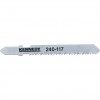 CROMWELL  Lama de fierastrau - HCS - rez. medie JIGSAW BLADES (EQV. TO BOSCH T118B) PKT-5