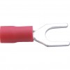 CROMWELL  Conectori tip furca 6.00 mm FORK TERMINAL (Set de 100) RED