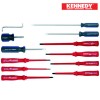 CROMWELL  Set surubelnite cu Maner Combinat si Canelat VDE & ENGINEERS SCREWDRIVER SET 12 piese