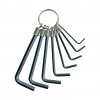 CROMWELL  Set de chei pe inel 1.5-6 mm HEXAGON WRENCH SET ON RING (8 piese)
