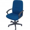 CROMWELL  Scaun directorial cu spatar inalt MANAGERS CHAIR ROYAL BLUE FABRIC