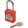 CROMWELL  Lacat de siguranta SAFETY PADLOCK KEYED DIFFERENTLY RED