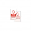 CROMWELL  Etichete de avertizare pentru lacate - Cu doua fete LOCKOUT TAGS DO NOT OPERATE(Set de 10)