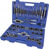 CROMWELL  Set tarozi si filiere M6-M24 CARBON STEEL THREADING SET IN CASE 45PC