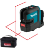 MAKITA SK105DZ Nivela laser cu linii 25 m (80 m cu receptor), Li-Ion, 12V (SOLO)