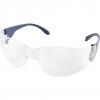 CROMWELL  Ochelari Safety Glasses, Clear Lens, Frameless, Blue Frame, Anti-Fog/Scratch-resistant/UV-resistant