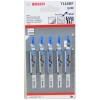 BOSCH T118BF Set 5 panze Flexible for Metal 92 mm