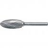CROMWELL  Burghiu Carbid - Forma de flacara 8x19 mm FLAME SHAPE CARBIDE BURR DBL CUT