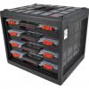 CROMWELL  Organizator cu 4 cutii 4 piese SERVICE CASE ORGANISER
