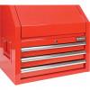 CROMWELL  KennedyPro. Tool Chest, Classic - Extra Deep, Red, Steel, 3-Drawers, 585 x 684 x 445mm, 130kg Capacity