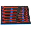 Set de chei fixe simple izolate la 1000 V in modul SOS - 964VDE1 Unior, Dim. / Bucati: 6 - 24 / 15