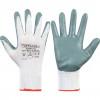 CROMWELL  TUFFLITE WHITE NYLON LINED GREYNITRILE GLOVES-9