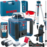 BOSCH GRL 300 HV Nivela laser rotativa (300 m) + BT 160 + GR 240 Trepied + Rigla