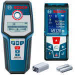 BOSCH GLM 50 C Telemetru cu laser (50 m) cu Bluetooth + GMS 120 Detector multifunctional