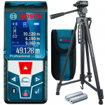 BOSCH GLM 50 C Telemetru cu laser (50 m) cu Bluetooth + ADA DIGIT 167 Stativ pentru constructii 167 cm