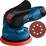 BOSCH GEX 12V-125 Slefuitor excentric cu 1 acumulator Li-Ion, 3Ah (Fara incarcator!)