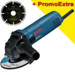 BOSCH GWS 850 C Polizor unghiular 850 W, diametru disc 125 (NOU!) +  Disc dia universal 125 mm SAMEDIA