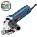 BOSCH GWS 850 CE Polizor unghiular 850 W, diametru disc 125 +  Disc diamantat gresie 125 PROFESSIONAL