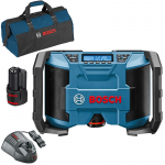 BOSCH GPB 12V-LI Radio cu 2 acumulatori Li-Ion, 2Ah + Geanta textil