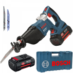 BOSCH GSA 36 V-LI Ferastrau sabie Li-Ion, cu 2 acumulatori Li-Ion, 2.6Ah