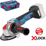 BOSCH GWX 18V-10 C (SOLO) Polizor unghiular brushless, Li-Ion, diametru disc 125, fara acumulator in set, cu X-LOCK